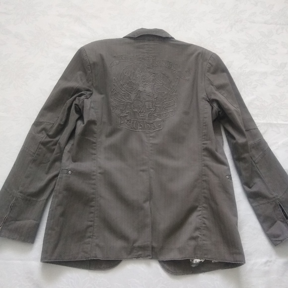 Alpha Industries Army utility field embroidered jacket blazer - Picture 4 of 8